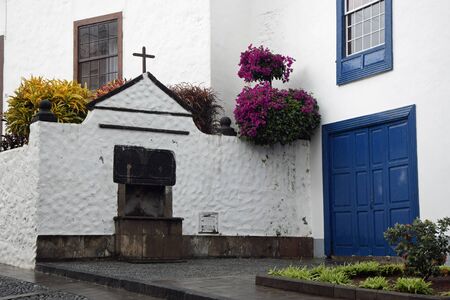 Chapel in Santa Cruz de La Palmaの写真素材