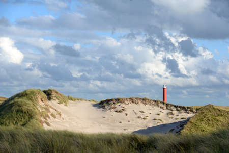 Lighthouse at Julianadorpの写真素材