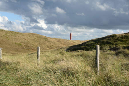Lighthouse at Julianadorpの写真素材