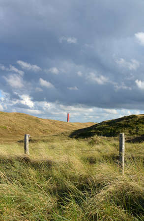 Lighthouse at Julianadorpの写真素材