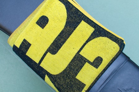 Closeup of trainer in the gym