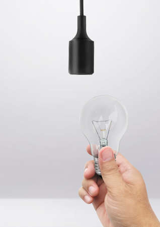 Power save LED lamp changing