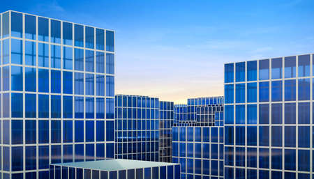 city business district building. 3d renderの写真素材