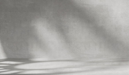 Gray background with cement wall texture. Minimalist abstract background for product presentations...