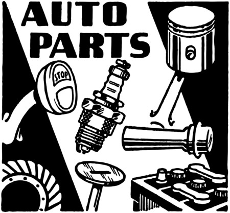 Auto Partsのイラスト素材