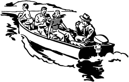 Boat Rideのイラスト素材