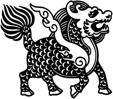 Chinese Lionのイラスト素材