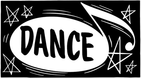 Dance Headerのイラスト素材