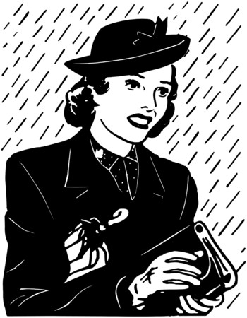 Earnest Shopperのイラスト素材