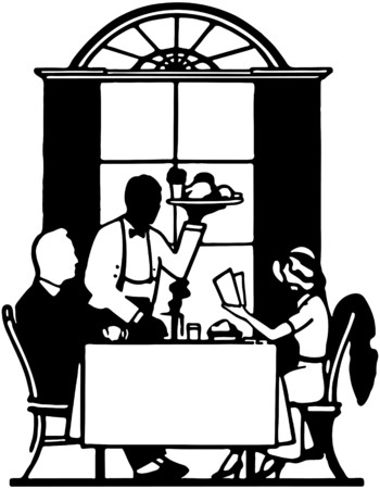 Fine Diningのイラスト素材