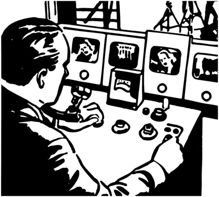 Broadcast Technicianのイラスト素材