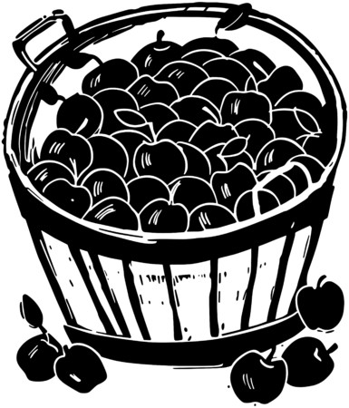Bushel Of Applesのイラスト素材