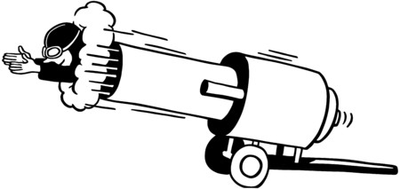 Cannon Manのイラスト素材