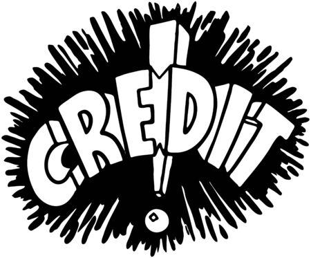 Creditのイラスト素材