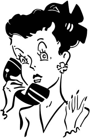 Cute Phone Galのイラスト素材