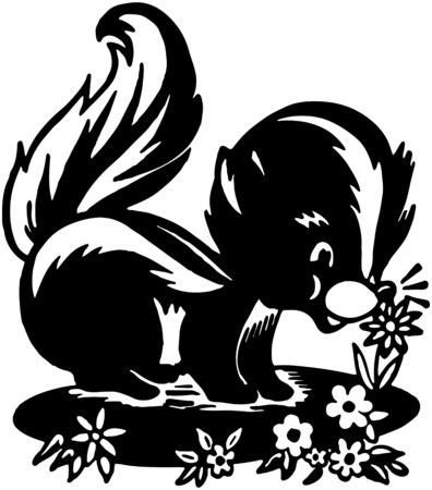 Cute Skunkのイラスト素材