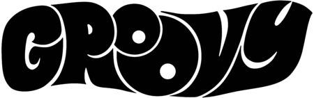 Groovy Bannerのイラスト素材