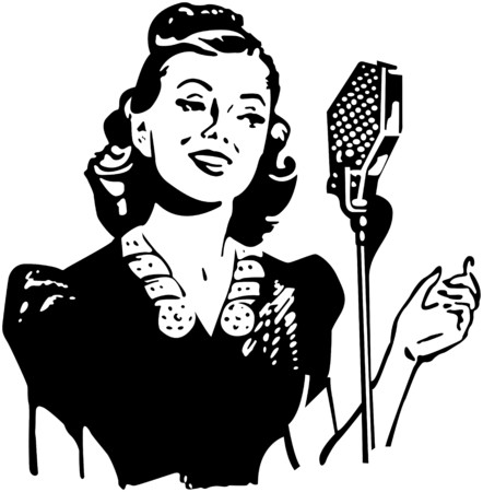 Lady Singerのイラスト素材