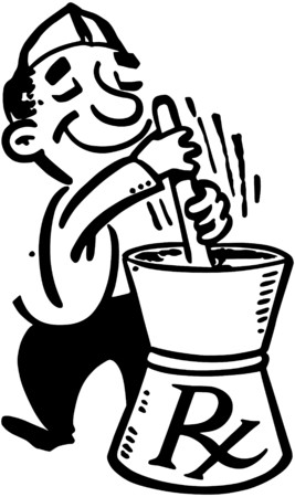 Little Pharmacistのイラスト素材