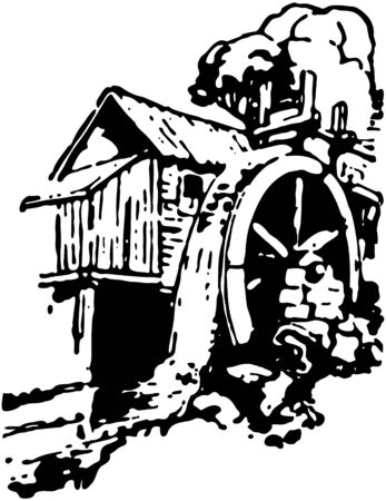 Old Millのイラスト素材