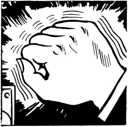 Hand Knockingのイラスト素材