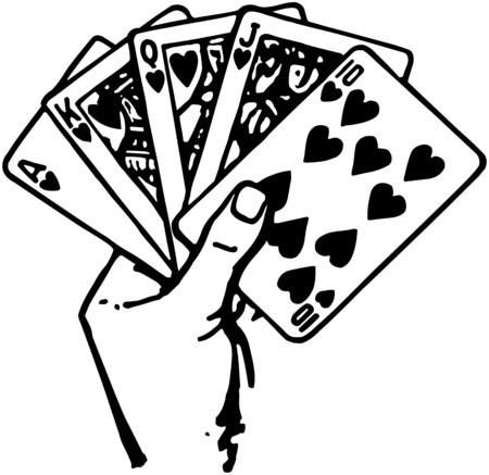 Hand Of Cardsのイラスト素材