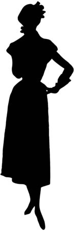 Silhouette 3のイラスト素材