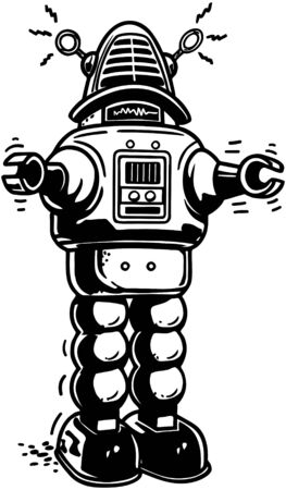 Mister Robotのイラスト素材