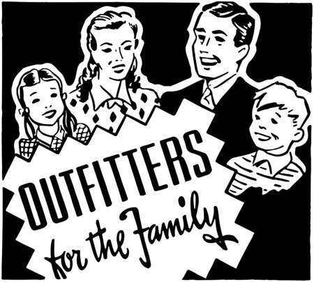 Outfitters For The Familyのイラスト素材