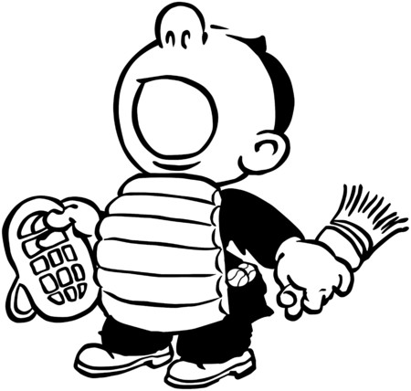 Play Ball!のイラスト素材