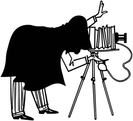 Portait Photographerのイラスト素材