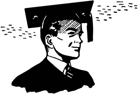 Proud Graduateのイラスト素材