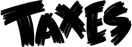 Taxes Signのイラスト素材