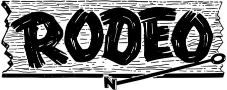Rodeo Signのイラスト素材