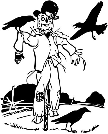 Scarecrowのイラスト素材
