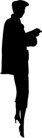 Silhouette 7のイラスト素材