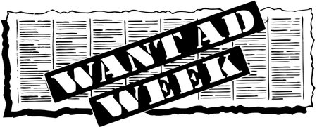 Want Ad Weekのイラスト素材