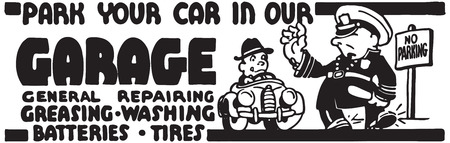 Park Your Car In Our Garageの写真素材