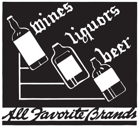 Wines Liquors Beer 4の写真素材