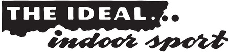 The Ideal Indoor Sportの写真素材