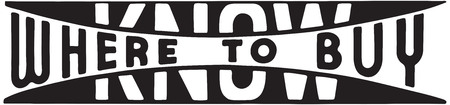 Know Where To Buyの写真素材