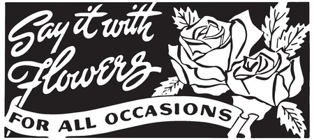 Say It With Flowers 3の写真素材