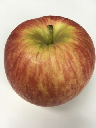 Apple on the white backgroundの素材