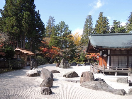 Zen Garden in Wakayama, Japanの素材