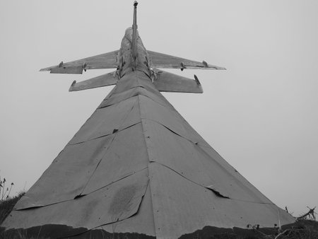 2nd World War plane memorialのeditorial素材