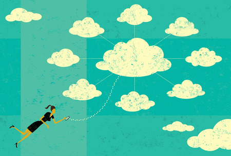 Cloud Computingのイラスト素材