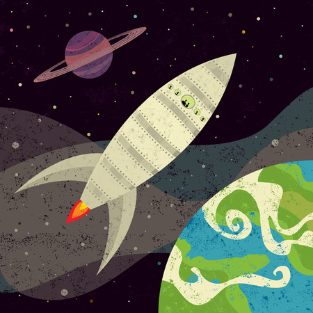 Space explorationのイラスト素材