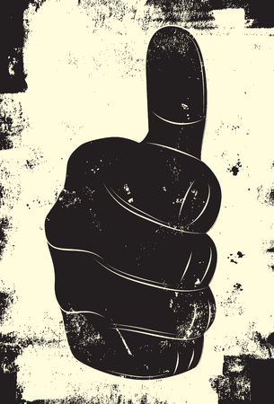 Thumbs up hand signのイラスト素材