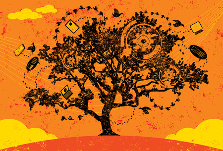 Knowledge Treeのイラスト素材