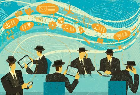 Social Media Marketingのイラスト素材